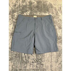Weatherproof Vintage Mens Regular Fit Nylon/Spandex Shorts Size 40 Slate Blue